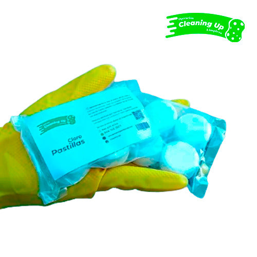 PASTILLAS  DE CLORO PARA WC C/ 5 PZ